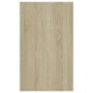 vidaXL Credenza con 3 Cassetti Rovere Sonoma 120x41x75cm in Truciolato vidaXL Credenza con 3 Cassetti Rovere Sonoma 120x41x75cm in Truciolato