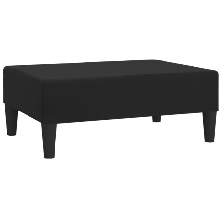 vidaXL Poggiapiedi Nero 78x56x32 cm in Velluto