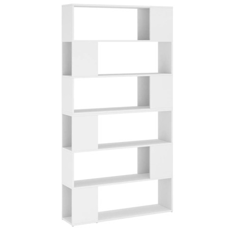 vidaXL Libreria/Divisorio Stanza Bianco 100x24x188 cm