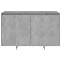 vidaXL Credenza Grigio Cemento 120x41x75 cm in Truciolato vidaXL Credenza Grigio Cemento 120x41x75 cm in Truciolato