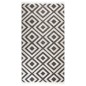 vidaXL Tappeto da Esterni Tessitura Piatta 80x150 cm Nero Beige Chiaro vidaXL Tappeto da Esterni Tessitura Piatta 80x150 cm Nero Beige Chiaro