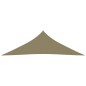 Parasole a Vela Oxford Triangolare 3x3x4,24 m Beige Parasole a Vela Oxford Triangolare 3x3x4,24 m Beige