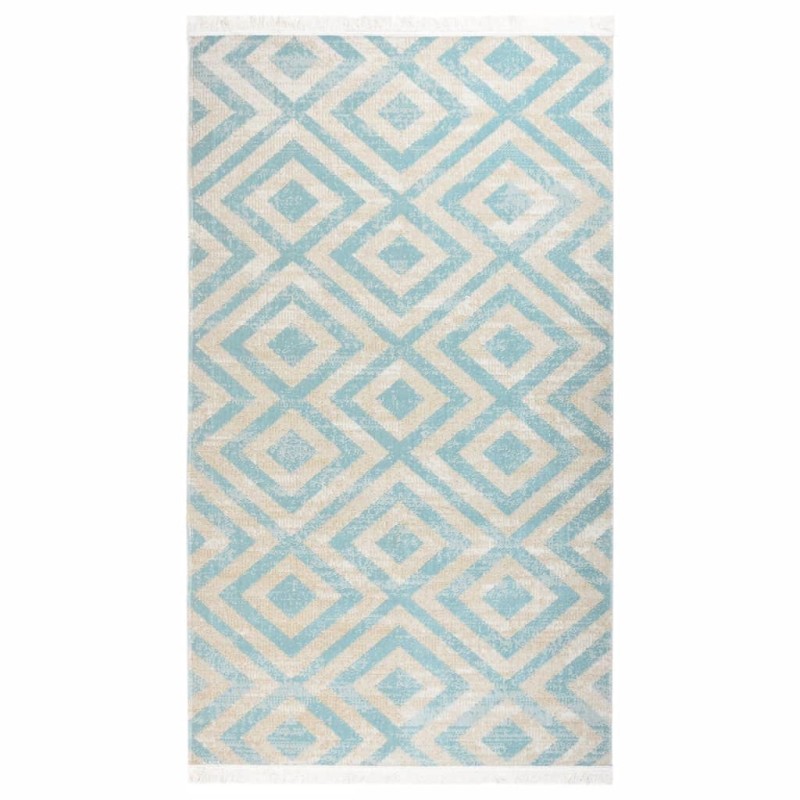 vidaXL Tappeto da Esterni a Tessitura Piatta 115x170 cm Verde e Beige vidaXL Tappeto da Esterni a Tessitura Piatta 115x170 cm Verde e Beige