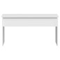 vidaXL Tavolino da Salotto Bianco 102x50,5x52,5cm in Legno Multistrato vidaXL Tavolino da Salotto Bianco 102x50,5x52,5cm in Legno Multistrato