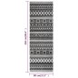 vidaXL Tappeto da Esterni a Tessitura Piatta 80x250 cm Grigio Scuro vidaXL Tappeto da Esterni a Tessitura Piatta 80x250 cm Grigio Scuro