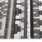 vidaXL Tappeto da Esterni a Tessitura Piatta 80x150 cm Grigio Scuro vidaXL Tappeto da Esterni a Tessitura Piatta 80x150 cm Grigio Scuro