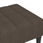 vidaXL Poggiapiedi Marrone 78x56x32 cm in Tessuto vidaXL Poggiapiedi Marrone 78x56x32 cm in Tessuto