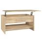 vidaXL Tavolino da Salotto Rovere Sonoma 80x50x40 cm Legno Multistrato vidaXL Tavolino da Salotto Rovere Sonoma 80x50x40 cm Legno Multistrato