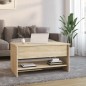 vidaXL Tavolino da Salotto Rovere Sonoma 80x50x40 cm Legno Multistrato vidaXL Tavolino da Salotto Rovere Sonoma 80x50x40 cm Legno Multistrato