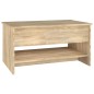 vidaXL Tavolino da Salotto Rovere Sonoma 80x50x40 cm Legno Multistrato vidaXL Tavolino da Salotto Rovere Sonoma 80x50x40 cm Legno Multistrato