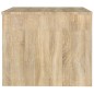 vidaXL Tavolino da Salotto Rovere Sonoma 80x50x40 cm Legno Multistrato vidaXL Tavolino da Salotto Rovere Sonoma 80x50x40 cm Legno Multistrato