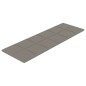 Pannelli Murali 12 pz Grigio Chiaro 90x30 cm Velluto 3,24 m² Pannelli Murali 12 pz Grigio Chiaro 90x30 cm Velluto 3,24 m²