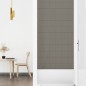 Pannelli Murali 12 pz Grigio Chiaro 90x30 cm Velluto 3,24 m² Pannelli Murali 12 pz Grigio Chiaro 90x30 cm Velluto 3,24 m²