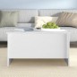 vidaXL Tavolino da Salotto Bianco 80x55,5x41,5 cm in Legno Multistrato vidaXL Tavolino da Salotto Bianco 80x55,5x41,5 cm in Legno Multistrato