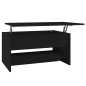 vidaXL Tavolino da Salotto Nero 80x50x40 cm in Legno Multistrato vidaXL Tavolino da Salotto Nero 80x50x40 cm in Legno Multistrato