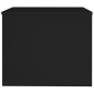 vidaXL Tavolino da Salotto Nero 80x50x40 cm in Legno Multistrato vidaXL Tavolino da Salotto Nero 80x50x40 cm in Legno Multistrato
