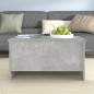 vidaXL Tavolino Grigio Cemento 80x55,5x41,5 cm in Legno Multistrato vidaXL Tavolino Grigio Cemento 80x55,5x41,5 cm in Legno Multistrato