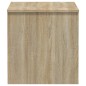 vidaXL Tavolino Rovere Sonoma 102x50,5x52,5 cm in Legno Multistrato