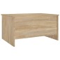 vidaXL Tavolino Salotto Rovere Sonoma 80x55,5x41,5cm Legno Multistrato vidaXL Tavolino Salotto Rovere Sonoma 80x55,5x41,5cm Legno Multistrato