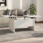 vidaXL Tavolino da Salotto Bianco 80x50x42,5 cm in Legno Multistrato vidaXL Tavolino da Salotto Bianco 80x50x42,5 cm in Legno Multistrato