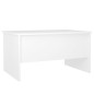 vidaXL Tavolino da Salotto Bianco 80x50x42,5 cm in Legno Multistrato vidaXL Tavolino da Salotto Bianco 80x50x42,5 cm in Legno Multistrato