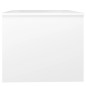 vidaXL Tavolino da Salotto Bianco 80x50x42,5 cm in Legno Multistrato vidaXL Tavolino da Salotto Bianco 80x50x42,5 cm in Legno Multistrato