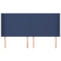 Testiera ad Orecchio Blu 183x16x118/128 cm in Tessuto Testiera ad Orecchio Blu 183x16x118/128 cm in Tessuto