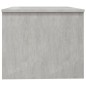 vidaXL Tavolino Salotto Grigio Cemento 80x50x42,5 cm Legno Multistrato vidaXL Tavolino Salotto Grigio Cemento 80x50x42,5 cm Legno Multistrato