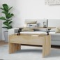 vidaXL Tavolino Salotto Rovere Sonoma 80x50,5x41,5cm Legno Multistrato vidaXL Tavolino Salotto Rovere Sonoma 80x50,5x41,5cm Legno Multistrato