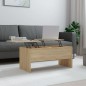vidaXL Tavolino Rovere Sonoma 102x50,5x46,5 cm in Legno Multistrato vidaXL Tavolino Rovere Sonoma 102x50,5x46,5 cm in Legno Multistrato