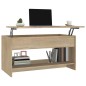 vidaXL Tavolino Salotto Rovere Sonoma 102x50x52,5 cm Legno Multistrato
