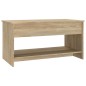 vidaXL Tavolino Salotto Rovere Sonoma 102x50x52,5 cm Legno Multistrato