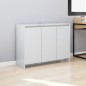 vidaXL Credenza Bianca Lucida 102x33x75 cm in Truciolato