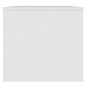 vidaXL Tavolino da Salotto Bianco 102x50,5x46,5cm in Legno Multistrato vidaXL Tavolino da Salotto Bianco 102x50,5x46,5cm in Legno Multistrato