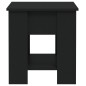 vidaXL Tavolino da Salotto Nero 101x49x52 cm in Legno Multistrato