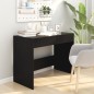 vidaXL Scrivania Nera 101x50x76,5 cm in Truciolato