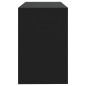 vidaXL Scrivania Nera 101x50x76,5 cm in Truciolato