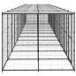 vidaXL Gabbia per Cani da Esterno in Acciaio con Tetto 29,04 m² vidaXL Gabbia per Cani da Esterno in Acciaio con Tetto 29,04 m²