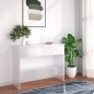 vidaXL Tavolo Consolle Bianco 100x35x76,5 cm in Truciolato vidaXL Tavolo Consolle Bianco 100x35x76,5 cm in Truciolato