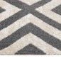 vidaXL Tappeto da Esterni Tessitura Piatta 115x170cm Nero Beige Chiaro vidaXL Tappeto da Esterni Tessitura Piatta 115x170cm Nero Beige Chiaro