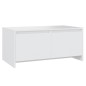vidaXL Tavolino da Salotto Bianco 90x50x41,5 cm in Legno Multistrato vidaXL Tavolino da Salotto Bianco 90x50x41,5 cm in Legno Multistrato