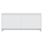 vidaXL Tavolino da Salotto Bianco 90x50x41,5 cm in Legno Multistrato vidaXL Tavolino da Salotto Bianco 90x50x41,5 cm in Legno Multistrato