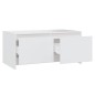 vidaXL Tavolino da Salotto Bianco 90x50x41,5 cm in Legno Multistrato vidaXL Tavolino da Salotto Bianco 90x50x41,5 cm in Legno Multistrato