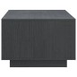 vidaXL Tavolino da Salotto Grigio 110x50x33,5cm Legno Massello di Pino vidaXL Tavolino da Salotto Grigio 110x50x33,5cm Legno Massello di Pino