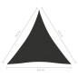 Parasole a Vela Oxford Triangolare 4,5x4,5x4,5 m Antracite Parasole a Vela Oxford Triangolare 4,5x4,5x4,5 m Antracite