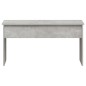 vidaXL Tavolino Grigio Cemento 102x50,5x52,5 cm in Legno Multistrato