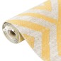vidaXL Tappeto da Esterni a Tessitura Piatta 115x170 cm Giallo e Beige vidaXL Tappeto da Esterni a Tessitura Piatta 115x170 cm Giallo e Beige