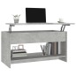 vidaXL Tavolino Salotto Grigio Cemento 102x50x52,5cm Legno Multistrato