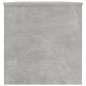vidaXL Tavolino Salotto Grigio Cemento 102x50x52,5cm Legno Multistrato