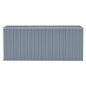 vidaXL Capanno Giardino a Parete Grigio 118x382x178 cm Acciaio Zincato vidaXL Capanno Giardino a Parete Grigio 118x382x178 cm Acciaio Zincato